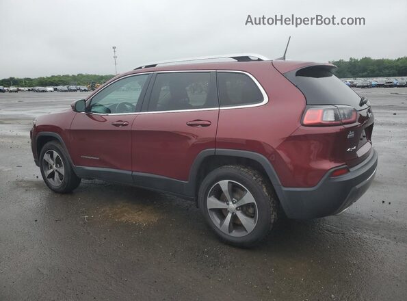 1C4PJMDX6LD524390 2020 JEEP CHEROKEE Темно-бордовый Задняя левая четверть