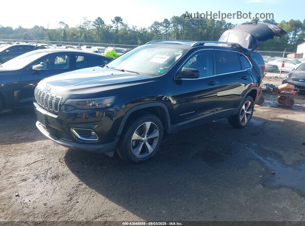 1C4PJMDX6MD109149 2021 JEEP CHEROKEE Черный Передняя левая четверть