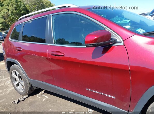 1C4PJMDX7MD177461 2021 JEEP CHEROKEE Красный Вид задней части салона