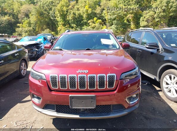 1C4PJMDX7MD177461 2021 JEEP CHEROKEE Красный Вид спереди