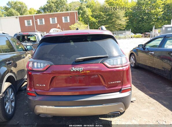 1C4PJMDX7MD177461 2021 JEEP CHEROKEE Красный 