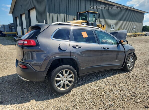 1C4PJMDX9JD572706 2018 JEEP CHEROKEE Gray 
