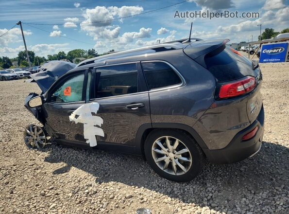 1C4PJMDX9JD572706 2018 JEEP CHEROKEE Gray 