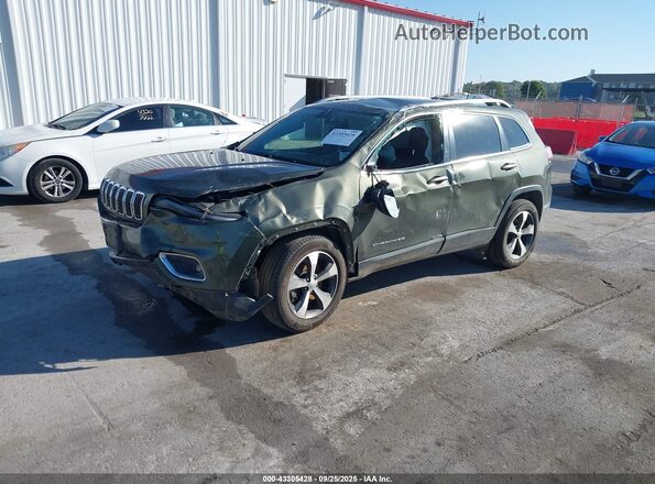 1C4PJMDXXLD651658 2020 JEEP CHEROKEE Серый Передняя левая четверть