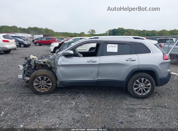 1C4PJMLB3LD645707 2020 JEEP CHEROKEE Серебряный Вид задней части салона