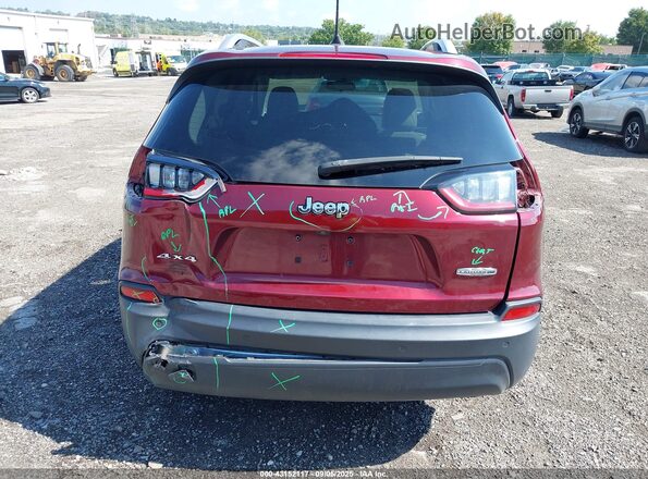 1C4PJMLB4LD526029 2020 JEEP CHEROKEE Burgundy Դիմացի տեսք