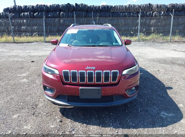 1C4PJMLB4LD526029 2020 JEEP CHEROKEE Burgundy Սարքավորումների վահանակի տեսք