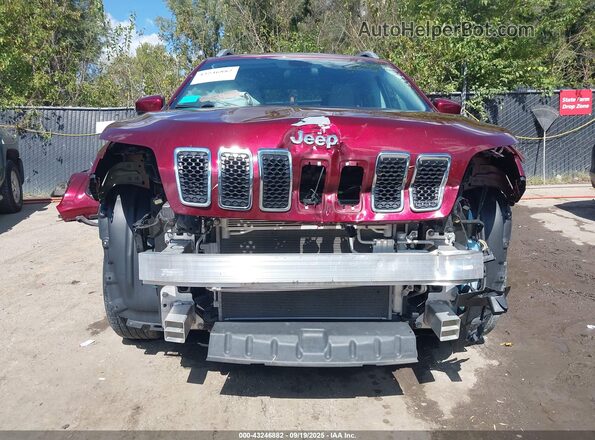 1C4PJMLB9LD506018 2020 JEEP CHEROKEE Burgundy Widok z przodu