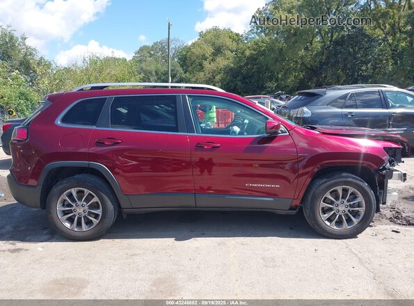 1C4PJMLB9LD506018 2020 JEEP CHEROKEE Burgundy Widok wnętrza 360 stopni