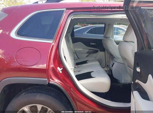 1C4PJMLB9LD506018 2020 JEEP CHEROKEE Burgundy Widok naklejki z numerem VIN