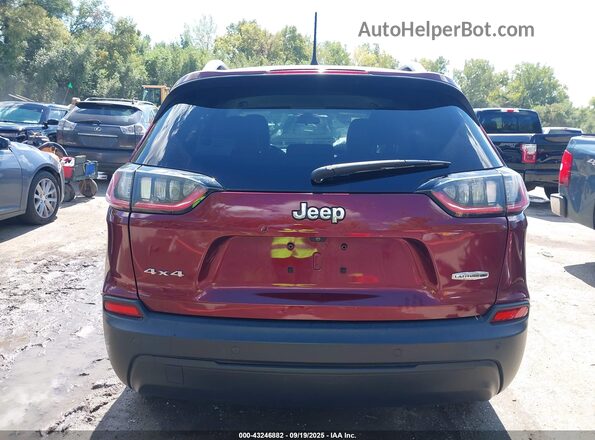 1C4PJMLB9LD506018 2020 JEEP CHEROKEE Burgundy 