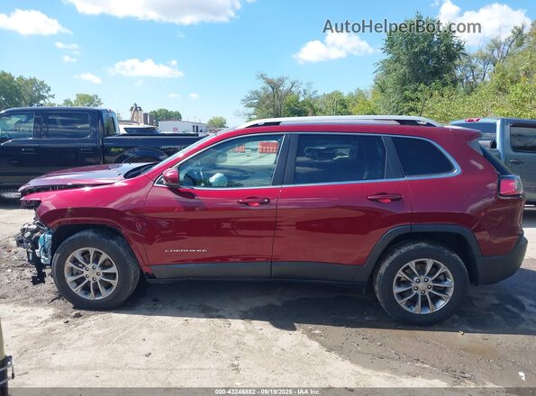1C4PJMLB9LD506018 2020 JEEP CHEROKEE Burgundy 
