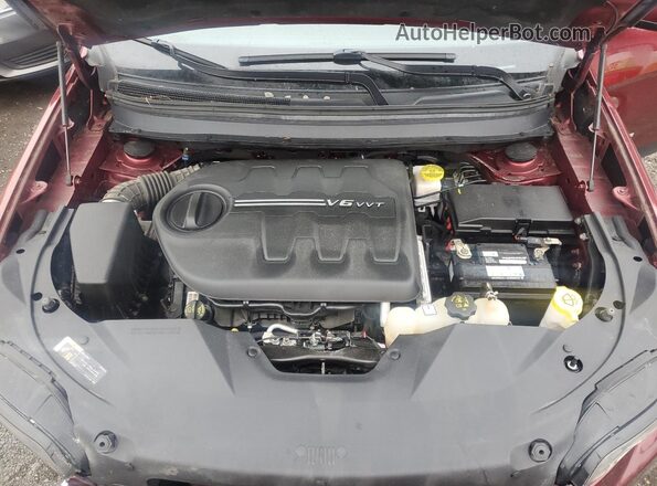 1C4PJMLX5KD480768 2019 JEEP CHEROKEE Red Widok komory silnika