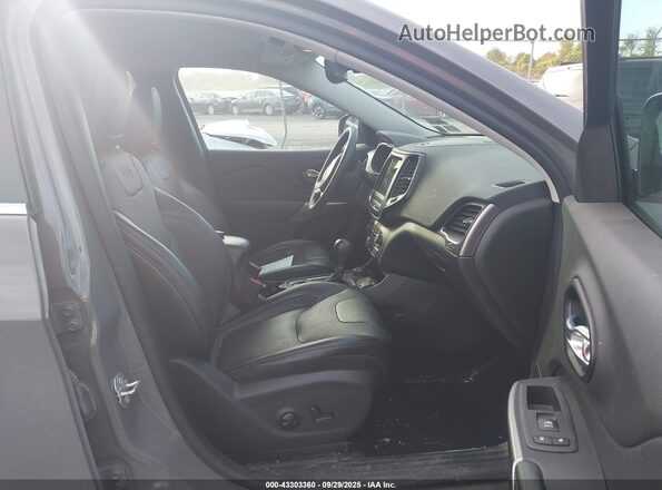 1C4PJMMN1ND514383 2022 JEEP CHEROKEE Gray Widok wnętrza z przodu