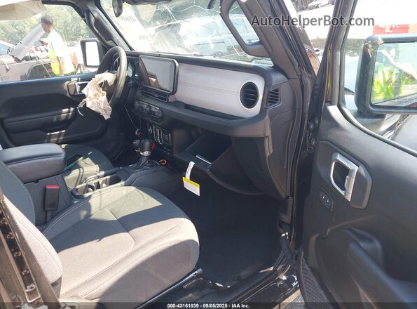 1C4PJXDNXRW125947 2024 JEEP WRANGLER Черный Вид салона спереди