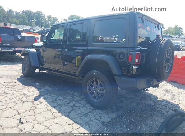 1C4PJXDNXRW125947 2024 JEEP WRANGLER Черный Задняя левая четверть