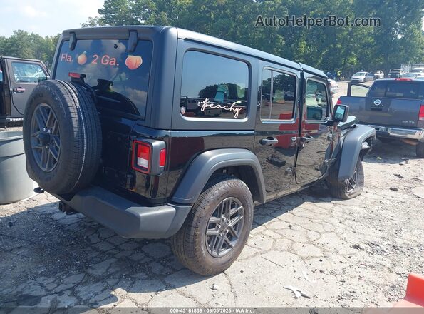 1C4PJXDNXRW125947 2024 JEEP WRANGLER Черный Задняя правая четверть