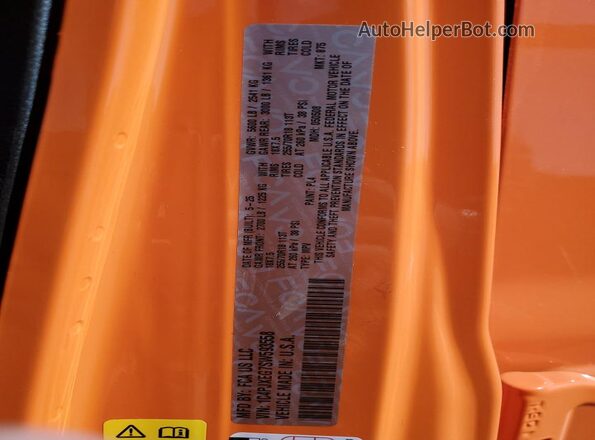 1C4PJXEG7SW593558 2025 JEEP WRANGLER Оранжевый 
