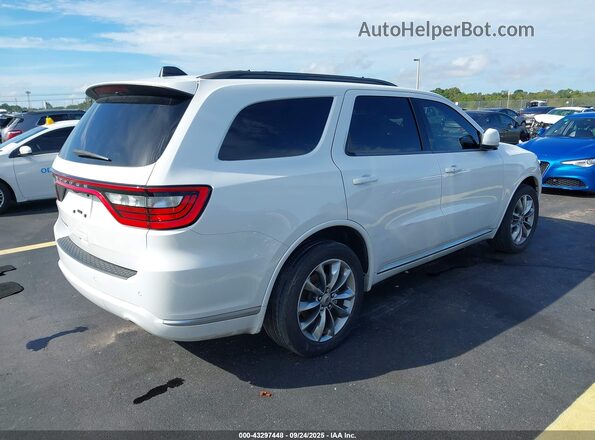1C4RDHAG0NC130596 2022 DODGE DURANGO Белый Задняя правая четверть