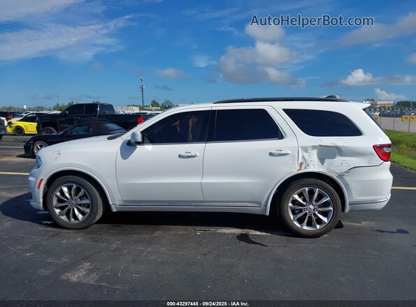1C4RDHAG0NC130596 2022 DODGE DURANGO Белый Панорамный вид салона 360°