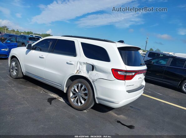 1C4RDHAG0NC130596 2022 DODGE DURANGO Белый Задняя левая четверть