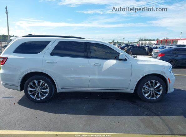 1C4RDHAG0NC130596 2022 DODGE DURANGO Белый Вид задней части салона