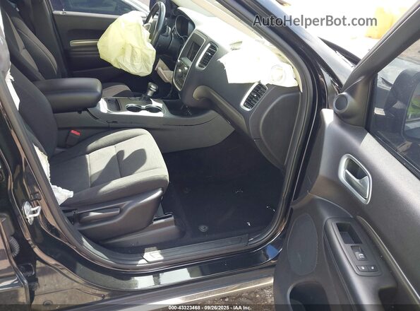 1C4RDHAG5LC204575 2020 DODGE DURANGO Black Front interior view