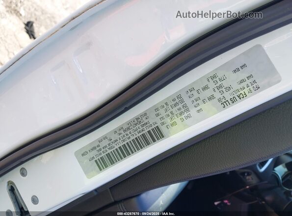 1C4RDHAG7LC380348 2020 DODGE DURANGO White Widok komory silnika