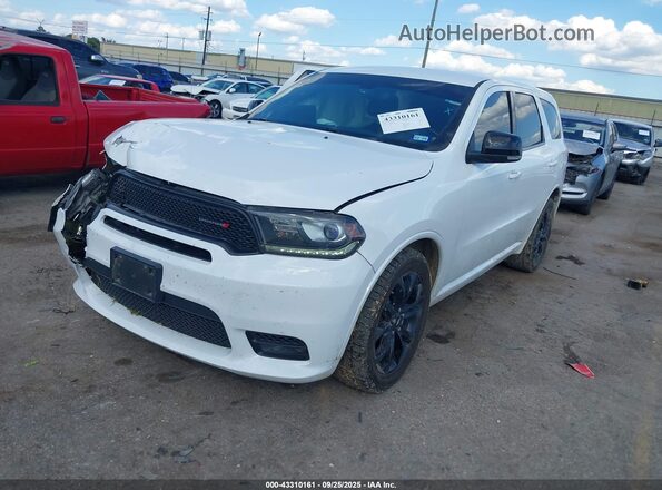 1C4RDHDG2LC129541 2020 DODGE DURANGO White Front left