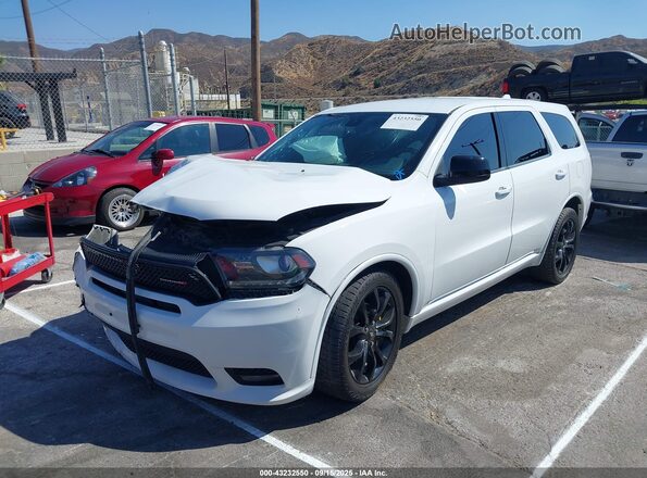1C4RDHDG6LC405820 2020 DODGE DURANGO Белый Передняя левая четверть