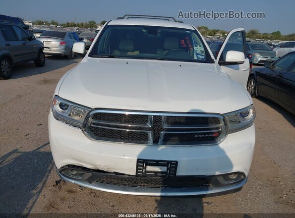 1C4RDHDG7GC346380 2016 DODGE DURANGO White Widok z przodu
