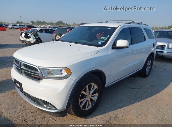 1C4RDHDG7GC346380 2016 DODGE DURANGO White Przód lewy