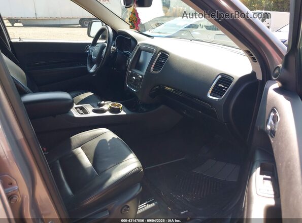 1C4RDHDG8GC476863 2016 DODGE DURANGO Gray Widok wnętrza z przodu