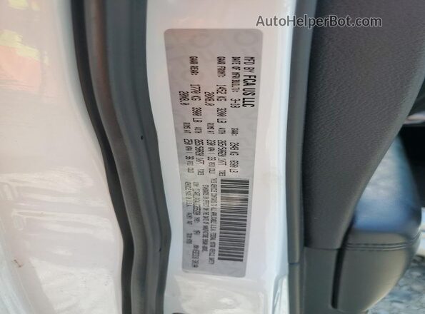 1C4RDJAG4JC355220 2018 DODGE DURANGO Белый 