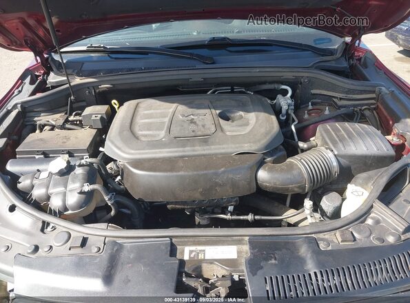 1C4RDJDG1LC142594 2020 DODGE DURANGO Maroon Rear view