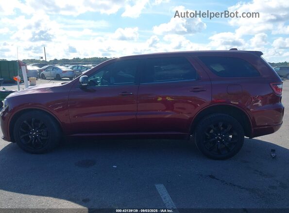 1C4RDJDG1LC142594 2020 DODGE DURANGO Maroon 360 interior view