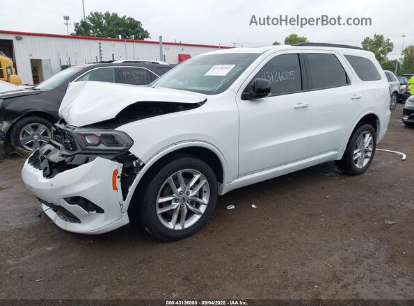 1C4RDJDG2RC122489 2024 DODGE DURANGO Белый Передняя левая четверть