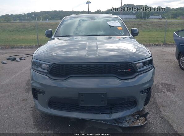 1C4RDJDG5MC763404 2021 DODGE DURANGO Gray Սալոնի հետևի տեսք