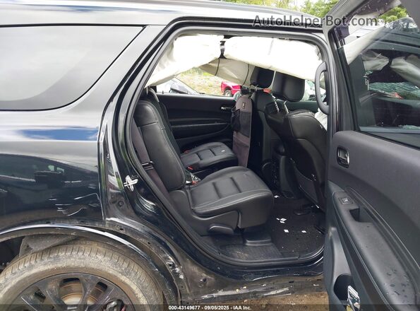 1C4RDJDG7NC160715 2022 DODGE DURANGO Black Widok naklejki z numerem VIN