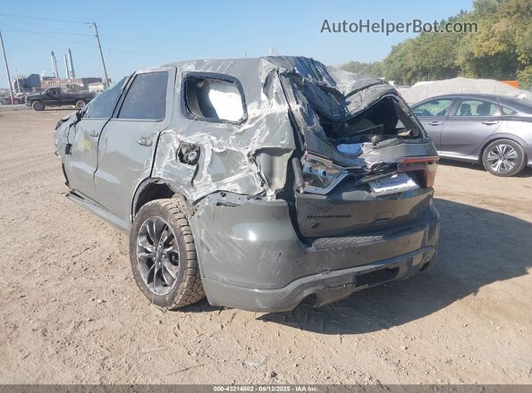 1C4RDJDGXMC697691 2021 DODGE DURANGO Gray Trasero izquierdo