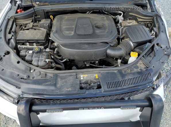1C4RDJFG9MC847321 2021 DODGE DURANGO Белый Вид подкапотного пространства