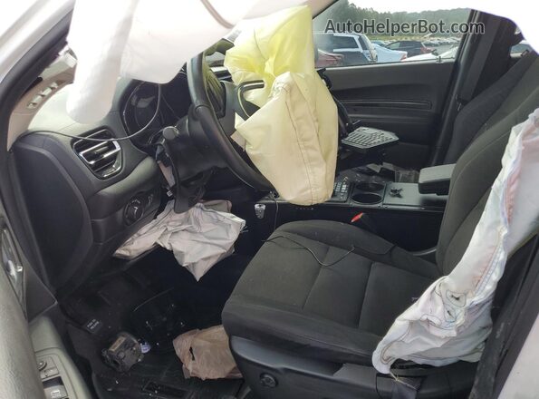 1C4RDJFG9MC847321 2021 DODGE DURANGO Белый Вид салона спереди