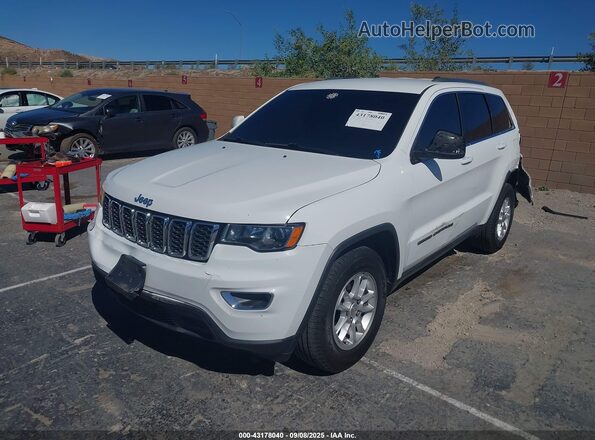 1C4RJEAG1LC102410 2020 JEEP GRAND CHEROKEE White Առջևի ձախ երեք քառորդ տեսարան