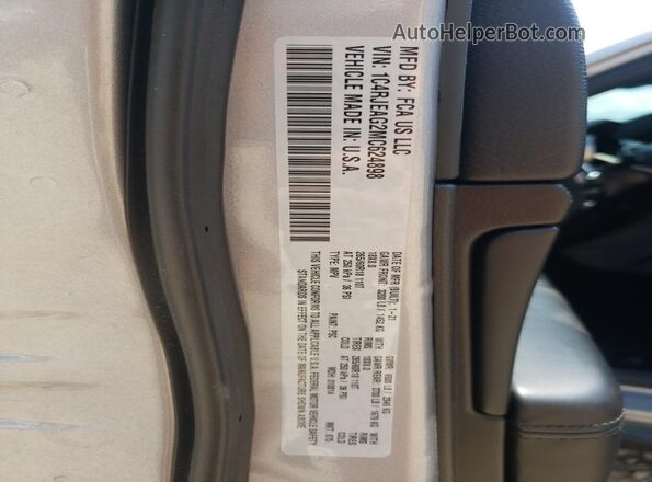 1C4RJEAG2MC624898 2021 JEEP GRAND Silver VIN կոդի պիտակի տեսք