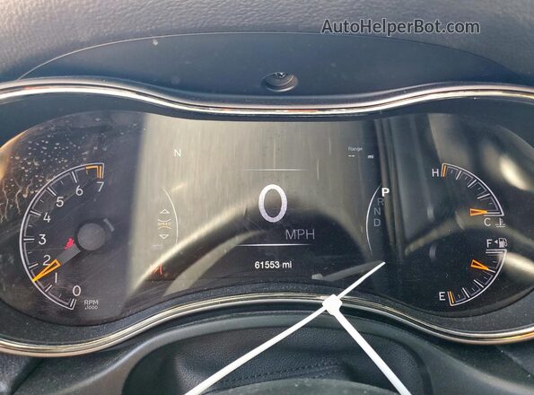 1C4RJEBG2LC373586 2020 JEEP GRAND Black Instrument cluster view