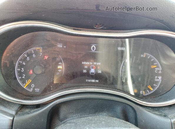 1C4RJEBG4MC623587 2021 JEEP GRAND White Вид щитка приладів