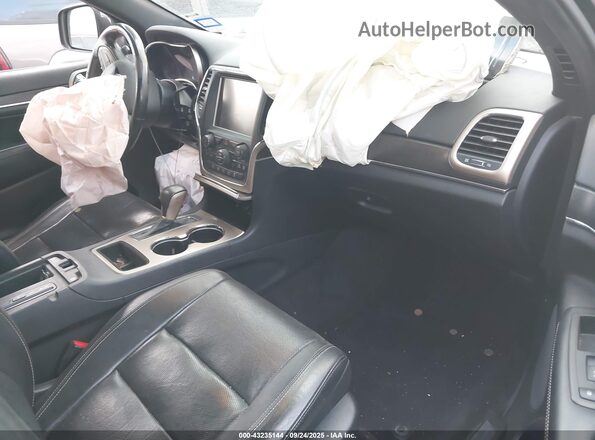 1C4RJEBG7GC473592 2016 JEEP GRAND CHEROKEE Black Front interior view