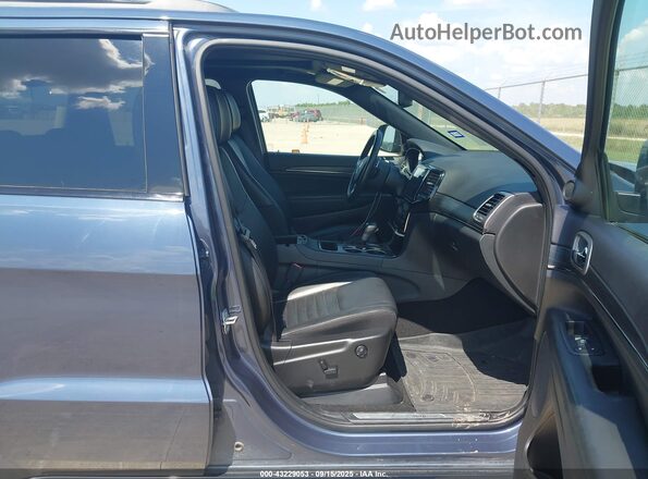 1C4RJEBG7LC392263 2020 JEEP GRAND CHEROKEE Blue Front interior view
