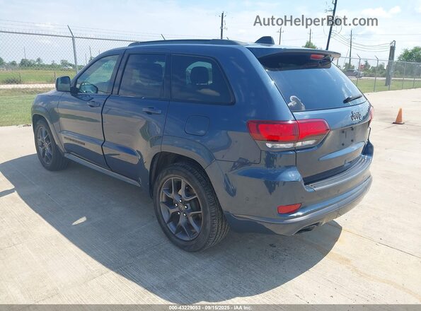 1C4RJEBG7LC392263 2020 JEEP GRAND CHEROKEE Blue Rear left