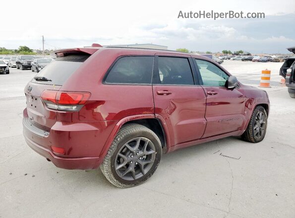 1C4RJEBGXMC738033 2021 JEEP GRAND Burgundy Հետևի աջ
